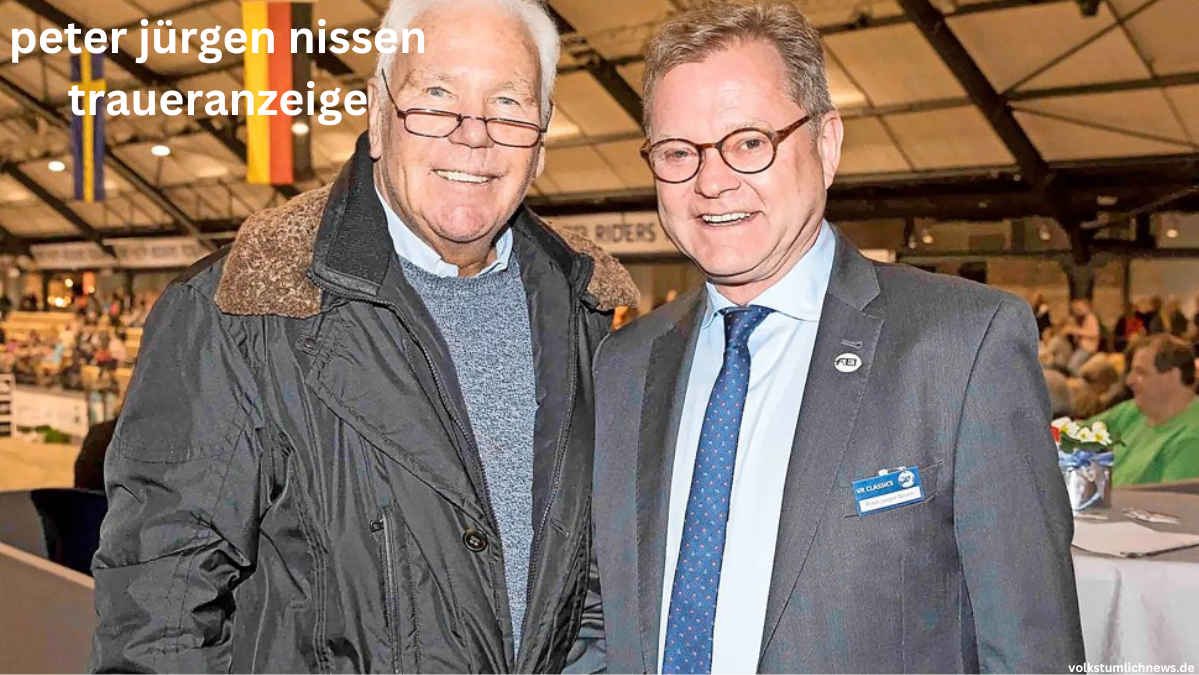 peter jürgen nissen traueranzeige